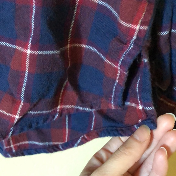 Plaid button up - Picture 4 of 5